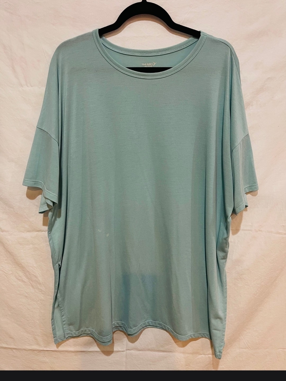 Old Navy Light Teal Relaxed Short Sleeve Tee